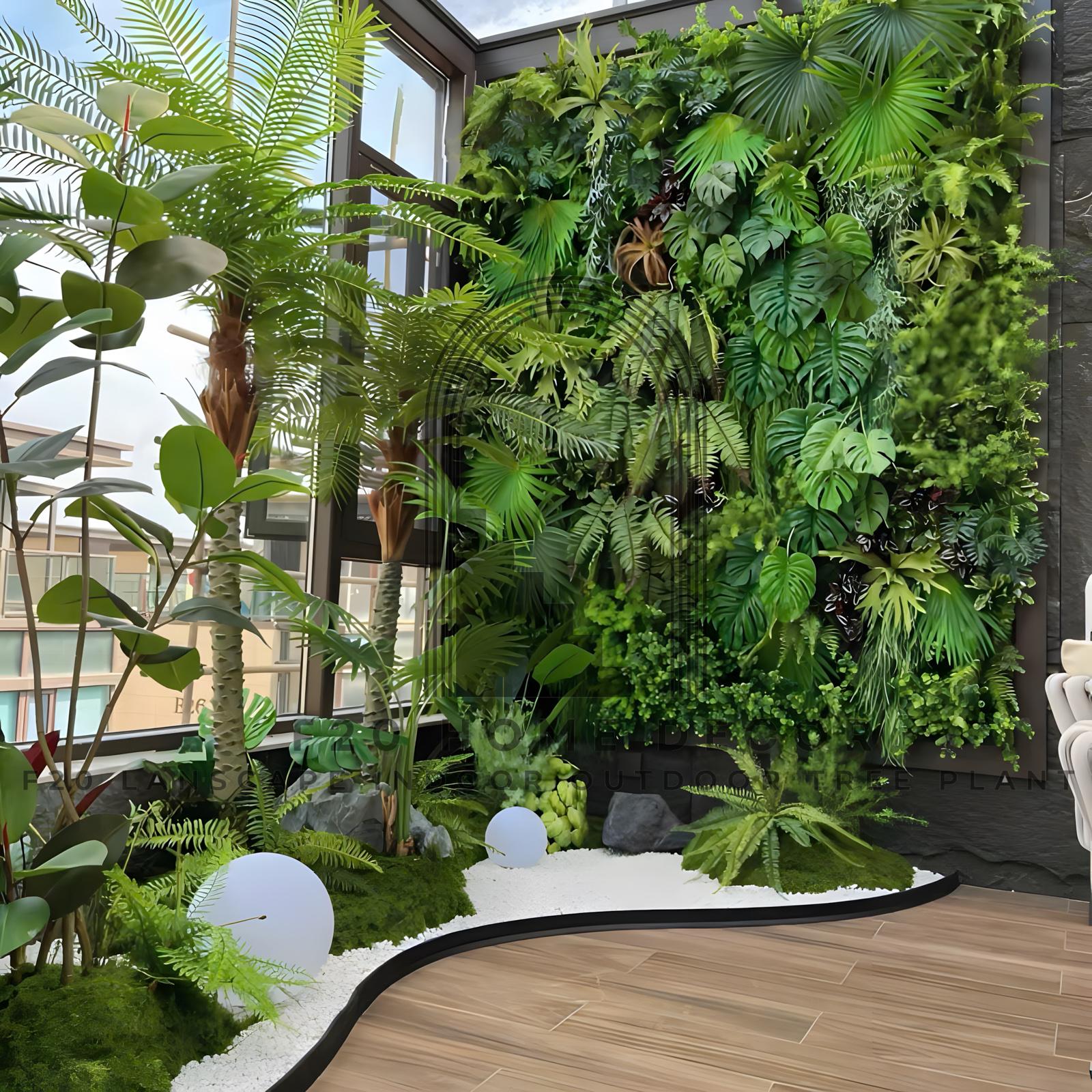 Tường cây giả HT07