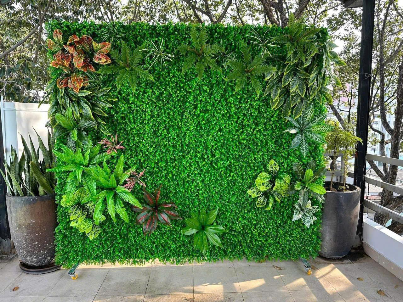 Tường cây giả HT09